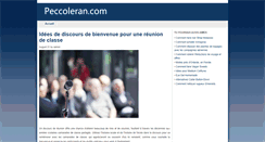 Desktop Screenshot of peccoleran.com